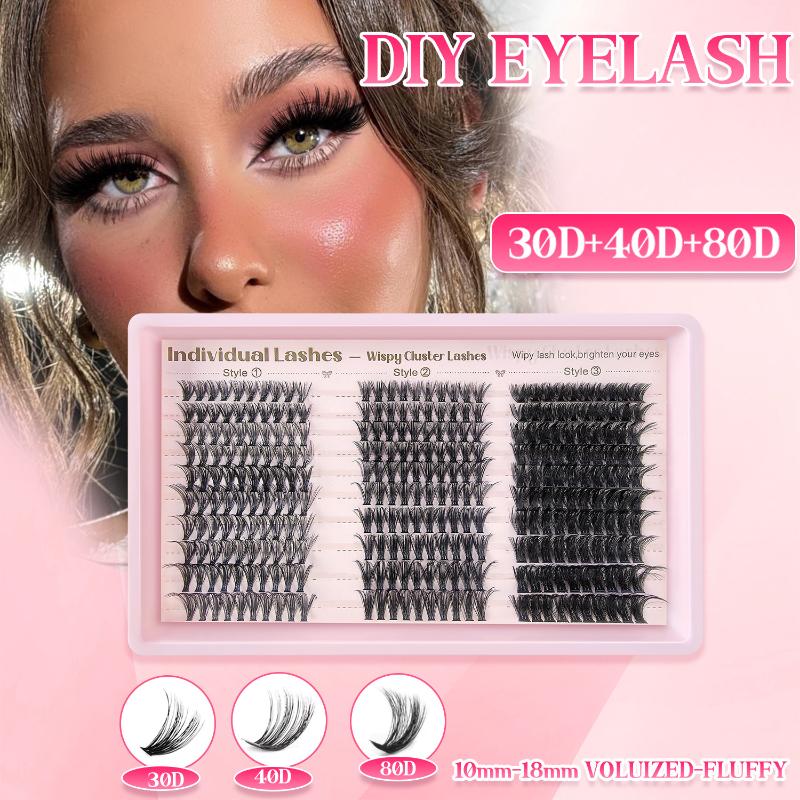 Eyelash Extension Volume - DIY Lash Extensions Kit with Spikes