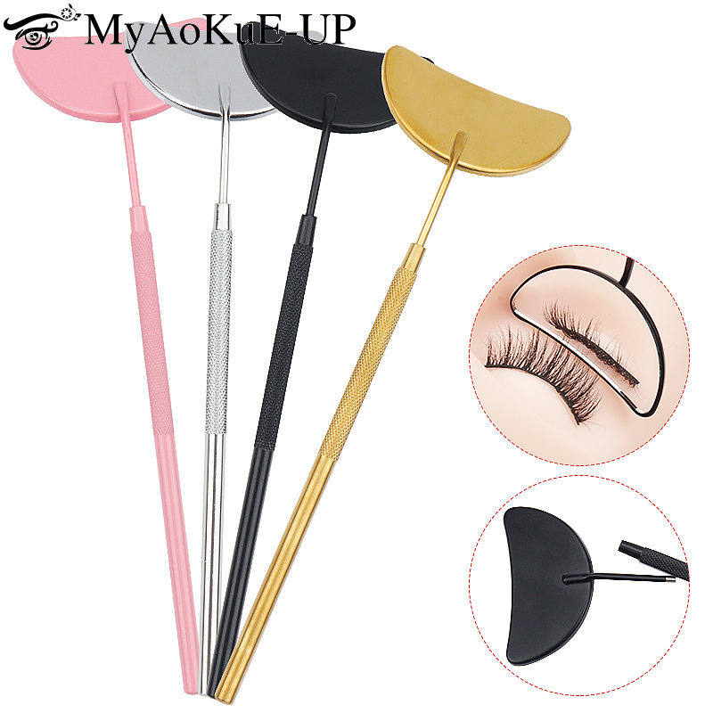 Eyelash Extension Repair - 1pcs Eyelash Extension Mirror Moon Shaped