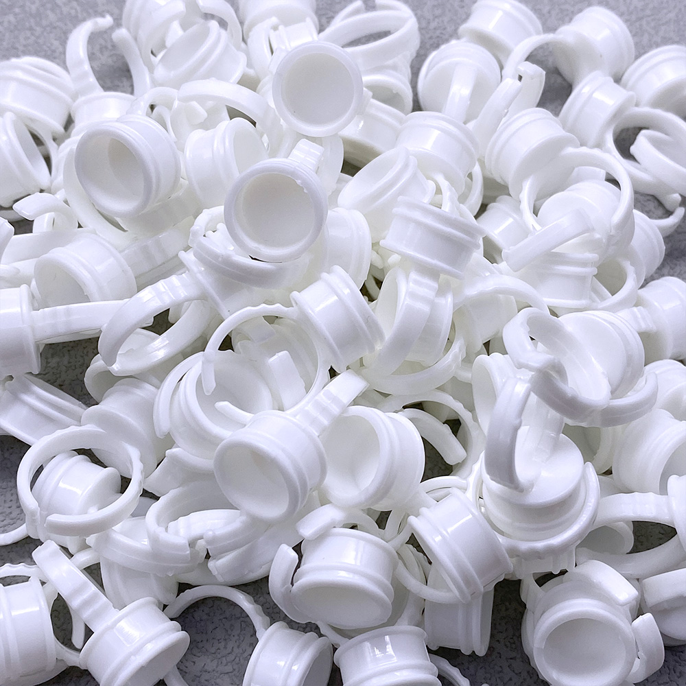 100Pcs Disposable Glue Ring Cu - Eyelash Extension Repair review and price