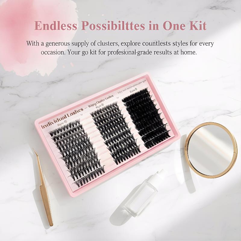 DIY Lash Extensions Kit with S - Eyelash Extension Volume review and price