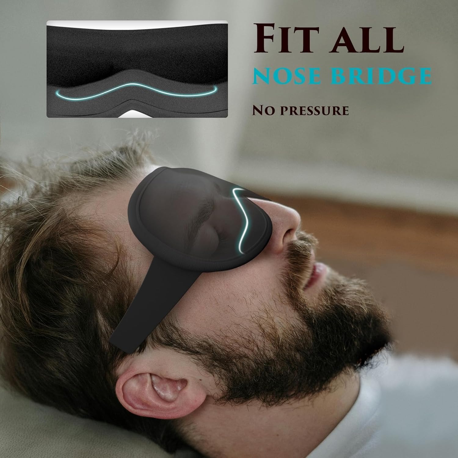 Eye Mask Cover for Sleeping -  - Eyelash Extension For Men review and price