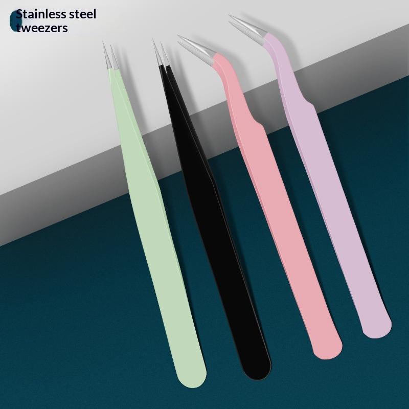 Stainless Steel Tweezers  Prec - Eyelash Extension Volume review and price