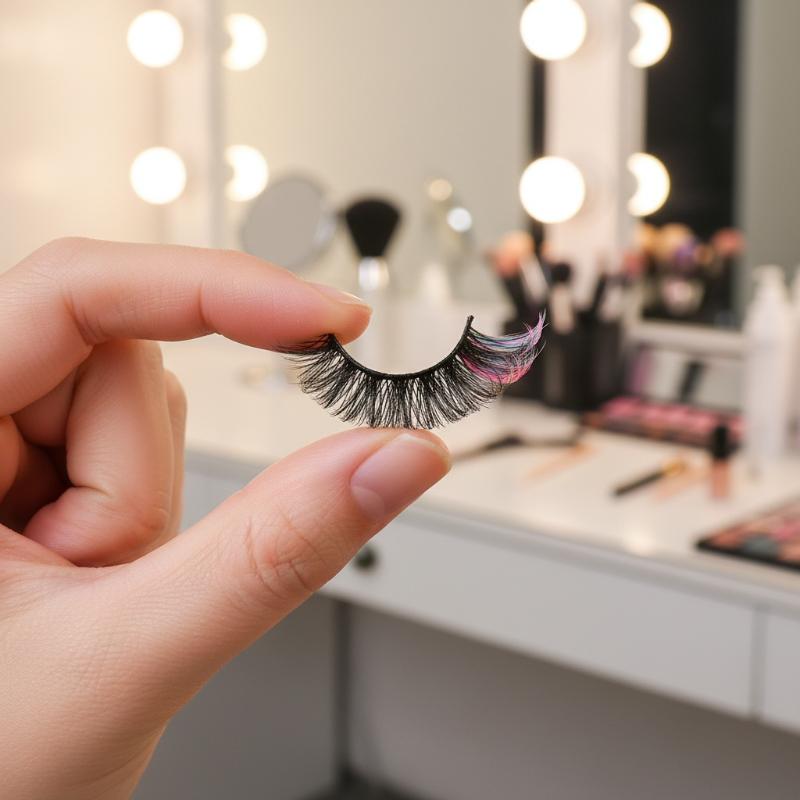 7 Pairs Colorful False Eyelash - Eyelash Extension Volume review and price
